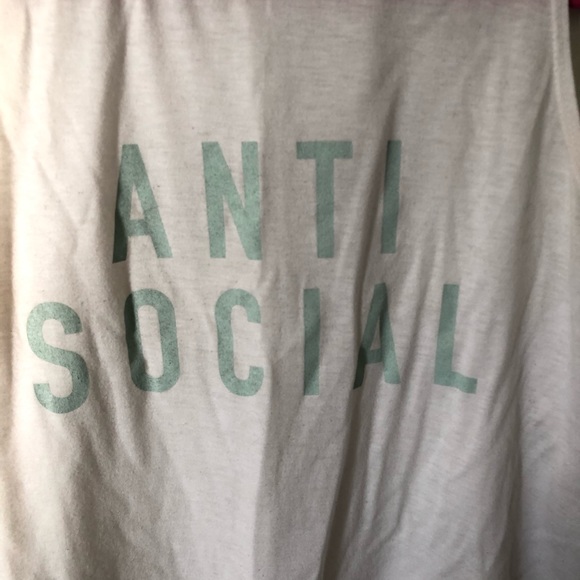 Anti Social tank top - Picture 2 of 3